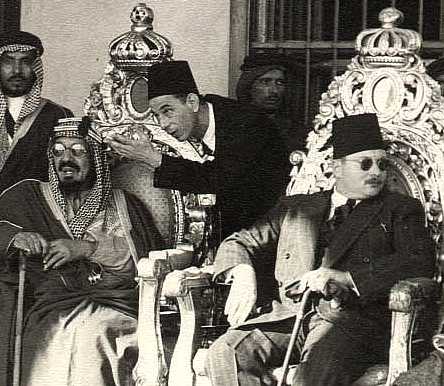King Abd al-Aziz al-Saud, Azzam Pasha, King Farouk