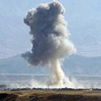 U.S. heavy bombers obliterated the village of Khan Aqa in Kapisa province