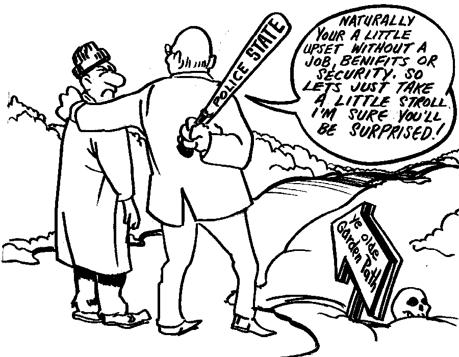 Police State cartoon