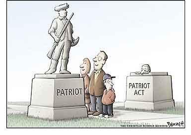 Titled: Patriots, by Clay Bennett (C)Clay Bennett